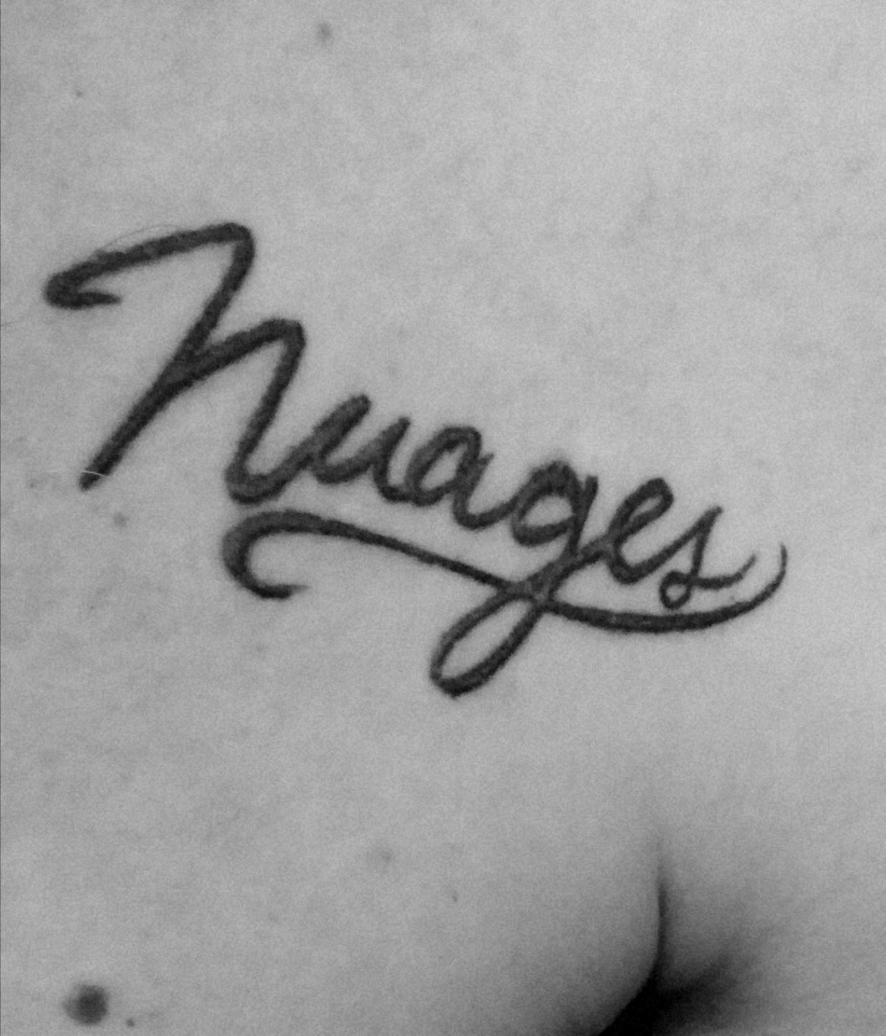 Tatouage "Nuages" Django Reinhardt