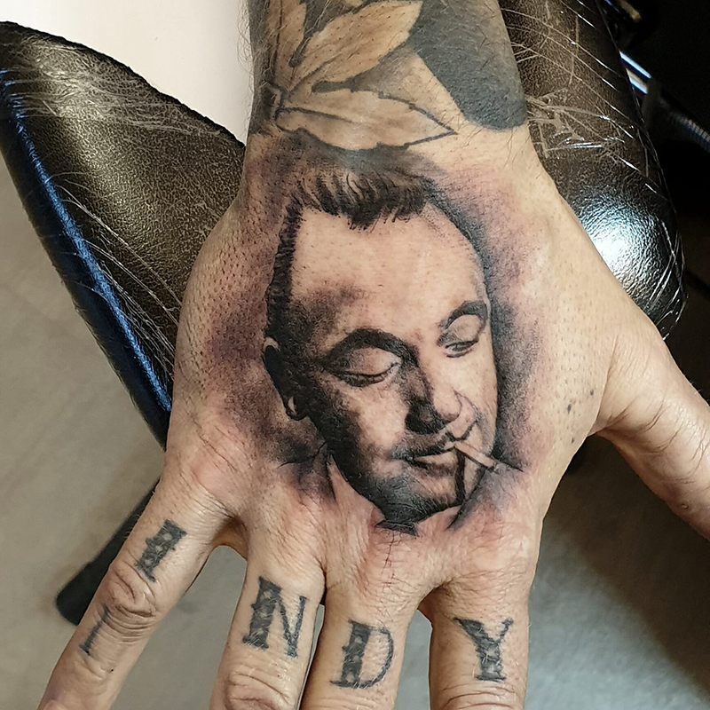 Tatouage / tatoo Django Reinhardt